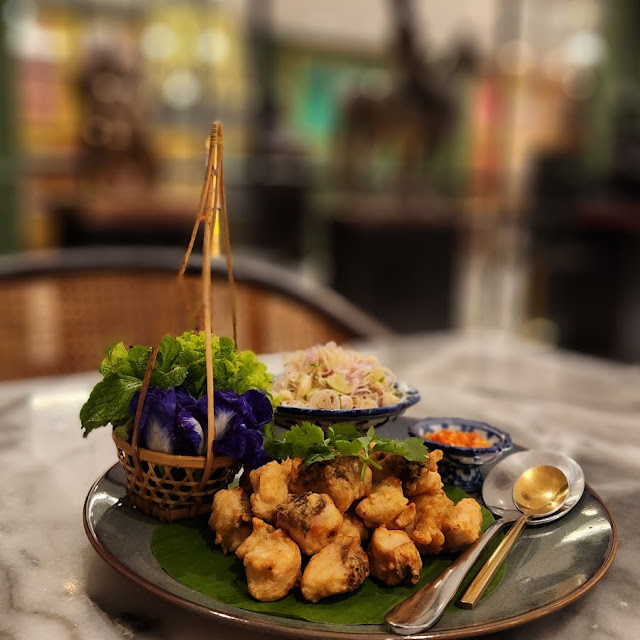 Fresh Shrimp Miang Salad