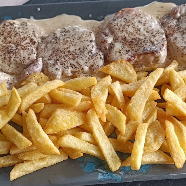 Solomillo En Salsa de Pimienta