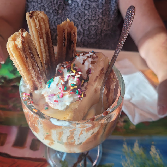Churro Sundae