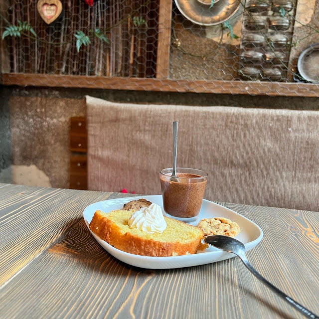 Cake Citron Et Mousse Chocolat