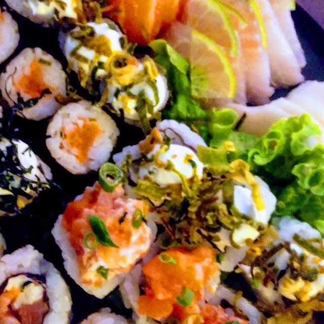 Peças de Sushi E Gumcan