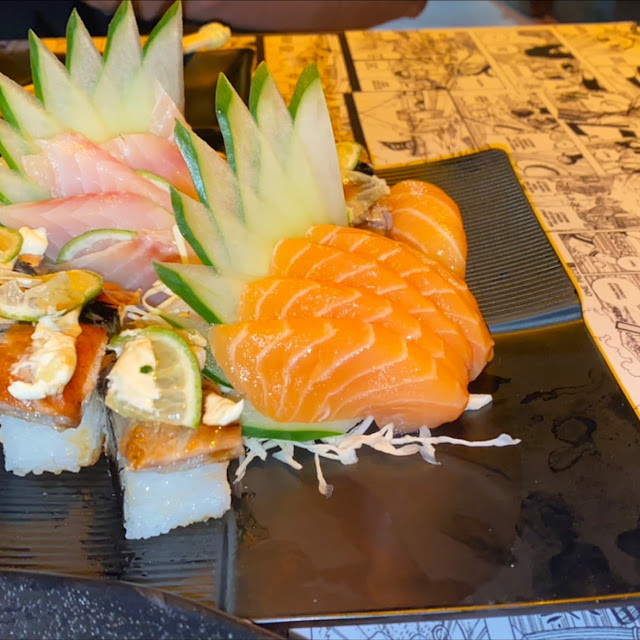 Sashimi de Salmão