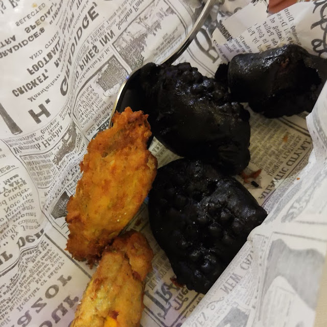 Tempura Di Baccalà E Fiori Di Zucchina Ripieni