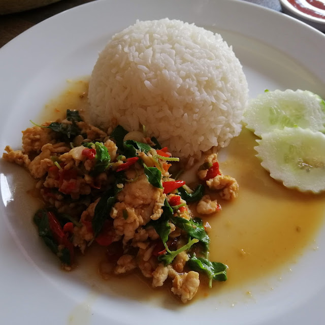 Pork with Holy Basil and Chili