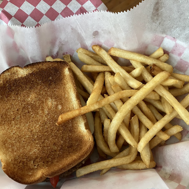Sandwich and Fries