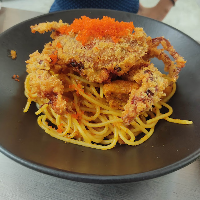 Chilli Crab Spaghetti