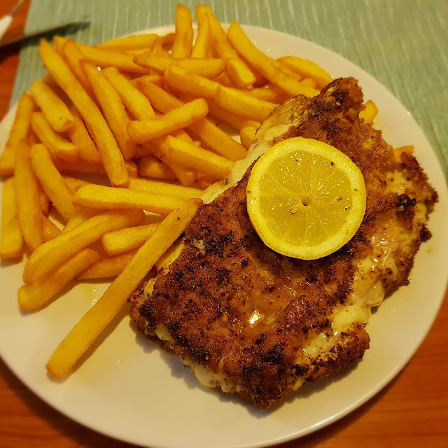 Cordon Bleu Mit Pommes Frites