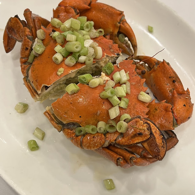 Steamed Fresh King Hairy Crab