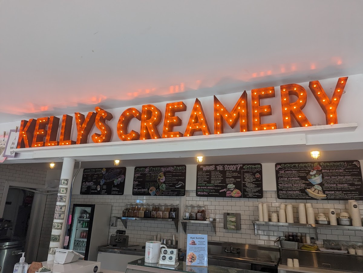 Kelly’s Creamery & Kelly's Husband's Truck