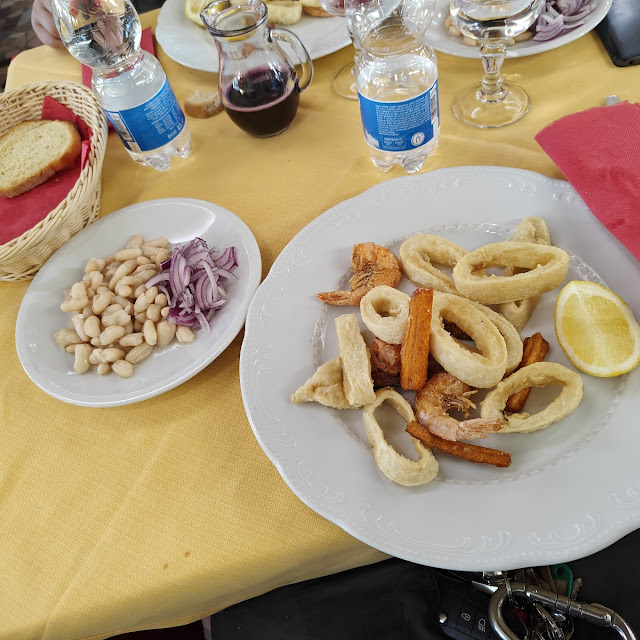 Fritto Misto Del Menù Del Giorno