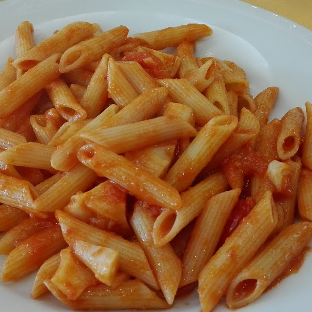 Penne Con Polpa Di Granchio
