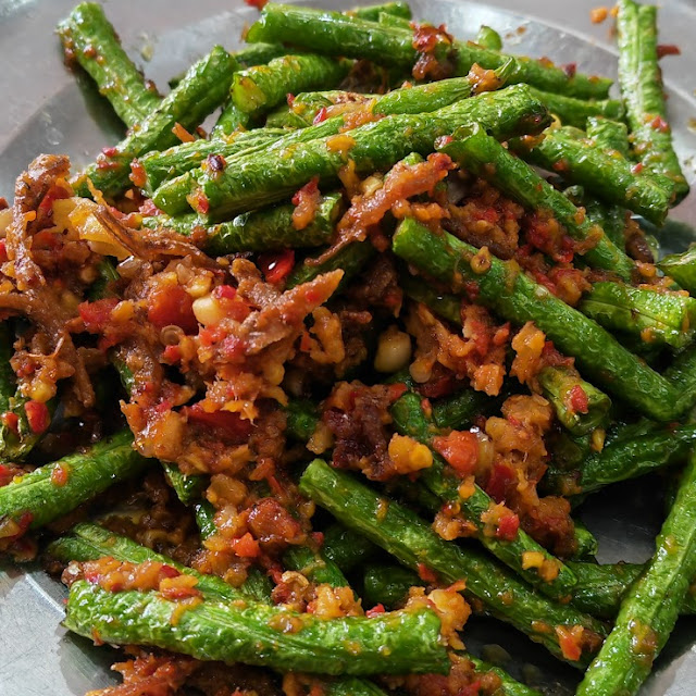Long Bean Chilli Prawns