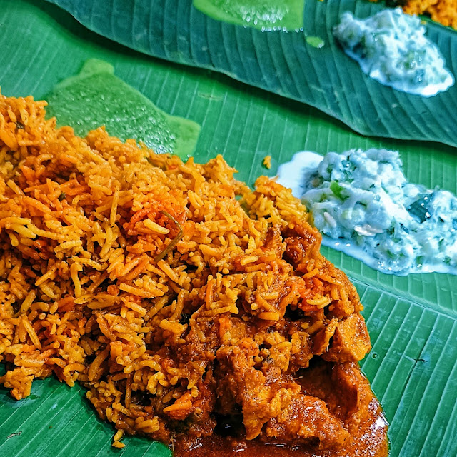 Bamboo Chicken Briyani