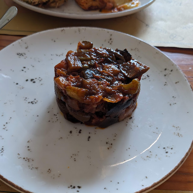 Caponata E Polpette Di Patate