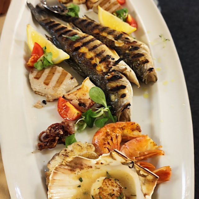 Baracuda Fischplatte