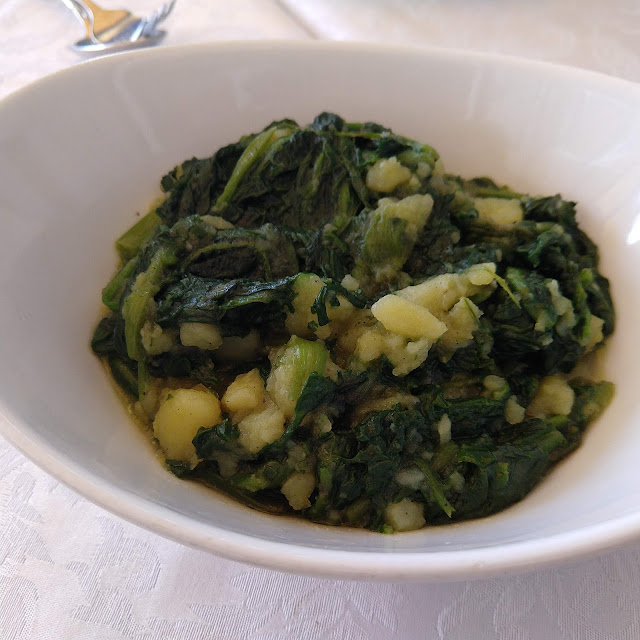 Spinach and Potatoes