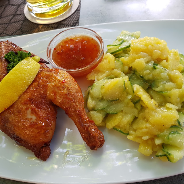 Kartoffelsalat Mit Asia-hähnchen