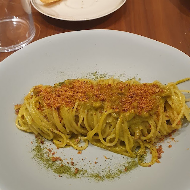 Spaghettino Con Bottarga E Burro Al Fico