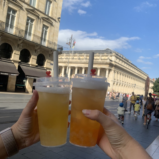 Bubble Tea Peche Litchi Et Passion