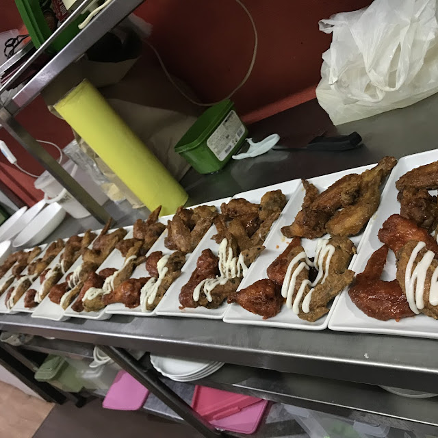 Buffalo Wings Barbecue Wings Honey Butter Wings Garlic Parmesan Wings and Original Wing Flavor