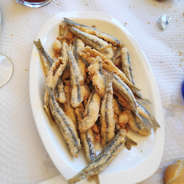 Fried Anchovies Marinated in Lemon