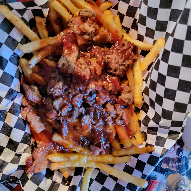 Fries with Pulled Pork and Brisket