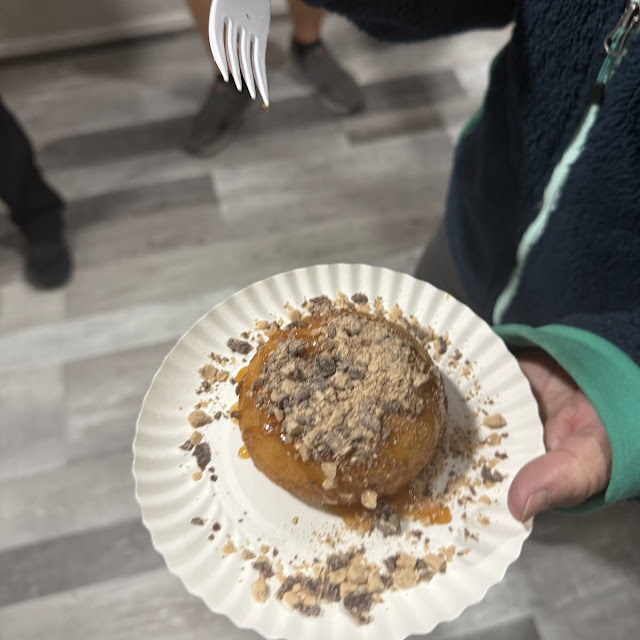 Custom Donut with Chocolate on Top