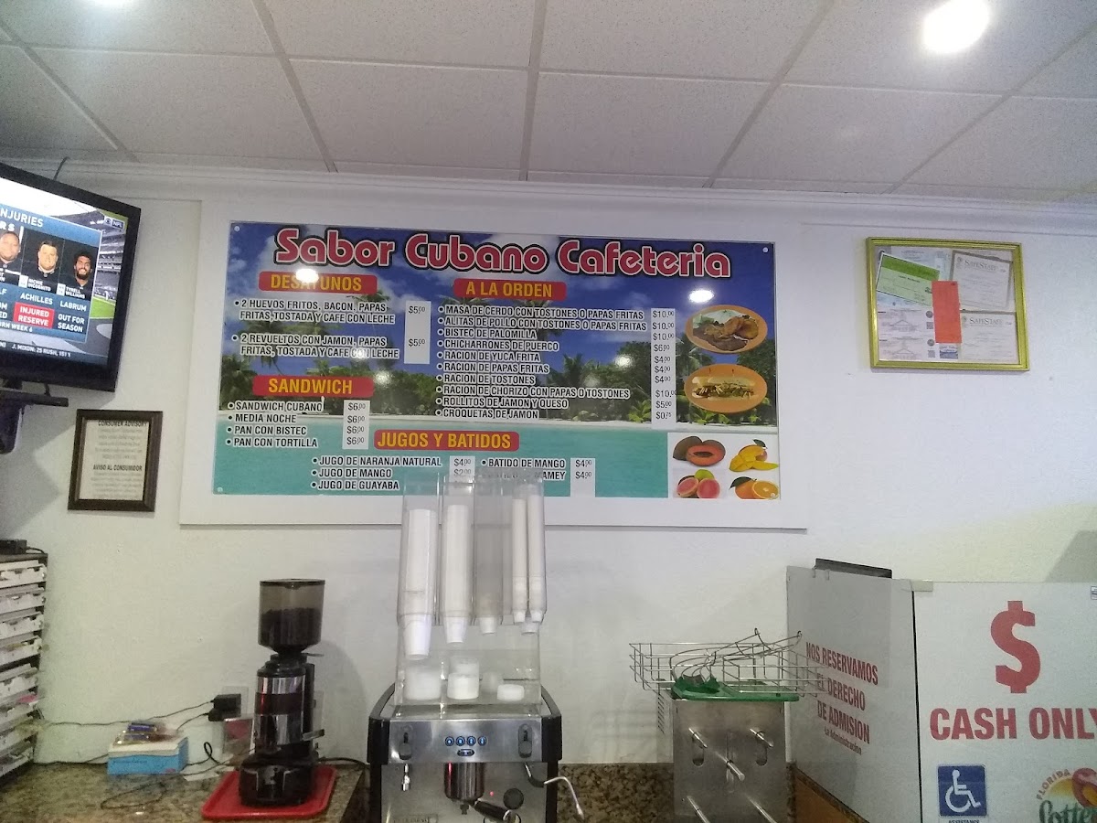 Sabor Cubano Cafeteria