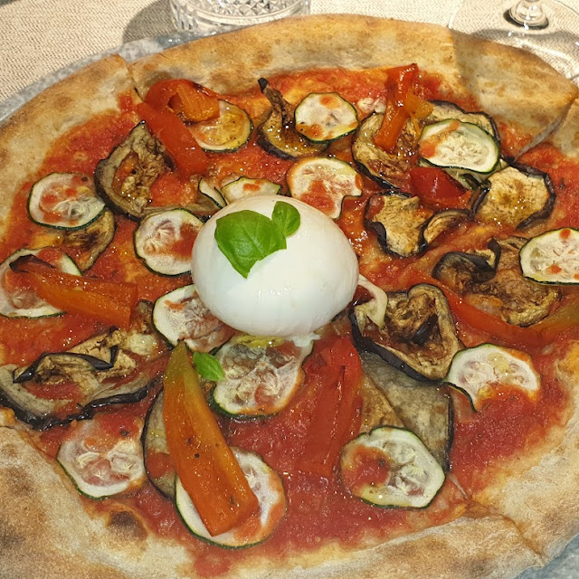 Verdure Grigliate Con Bufala Ai Ricci Di Mare
