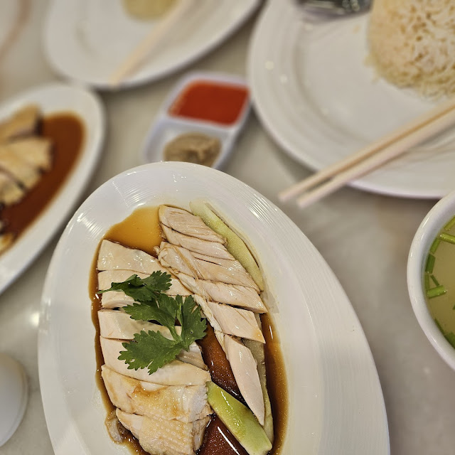a01sp steamed chicken rice only 香鸡饭