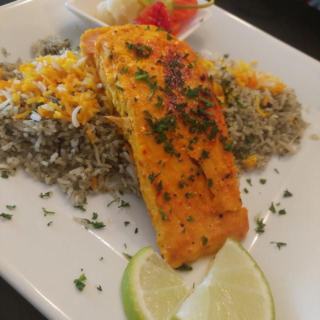 Curry Salmon Fillet