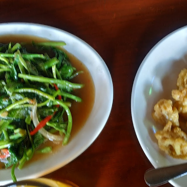 Kangkung Hot Plate