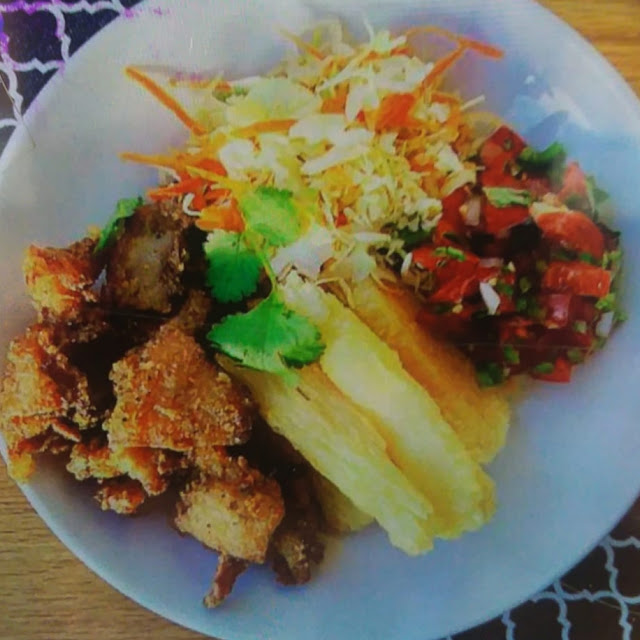 Yuca Con Chicharron