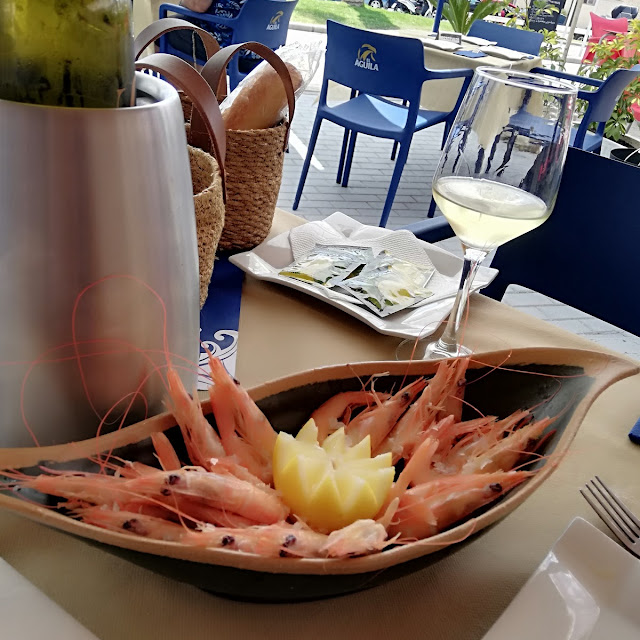 Gambas Blancas Recién Cocidas