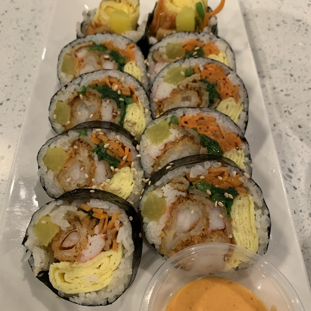 Fried Shrimp Kimbap