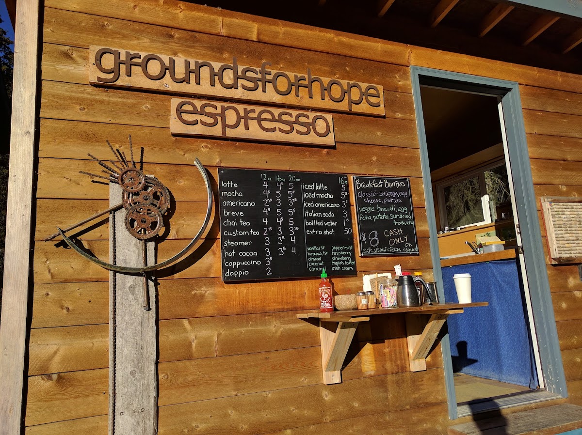 Grounds for Hope espresso