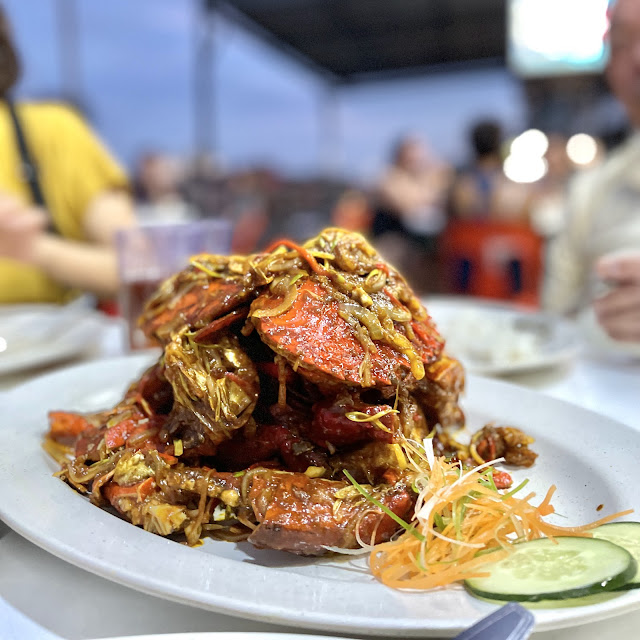 Fried Chilli Crabs