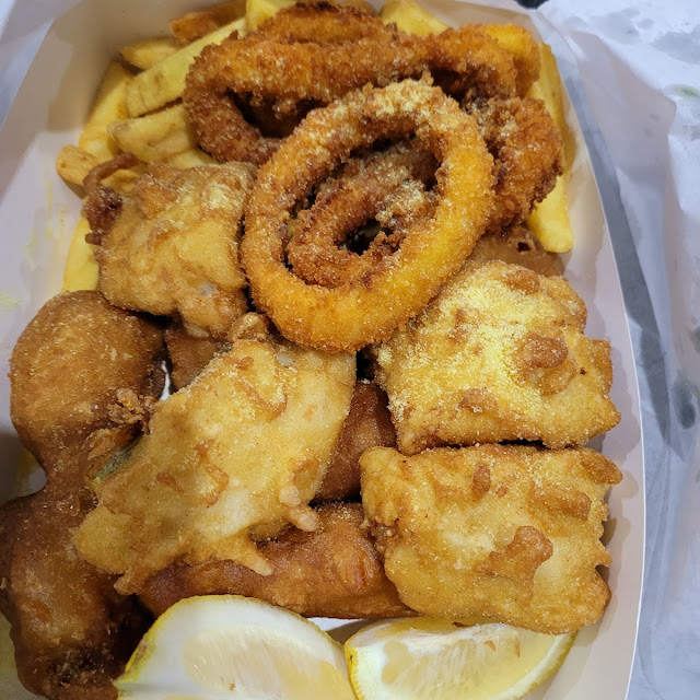 Fish Cocktails and Calamari