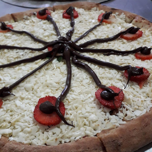 Pizza Sensação Branca do Jonas