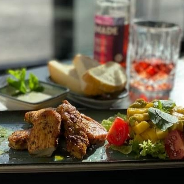 Hähnchen Mit Salat