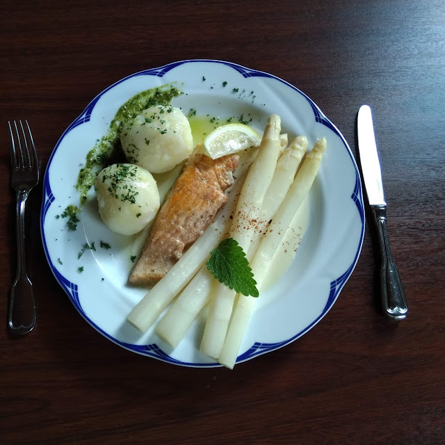 Spargel Lachsfilet