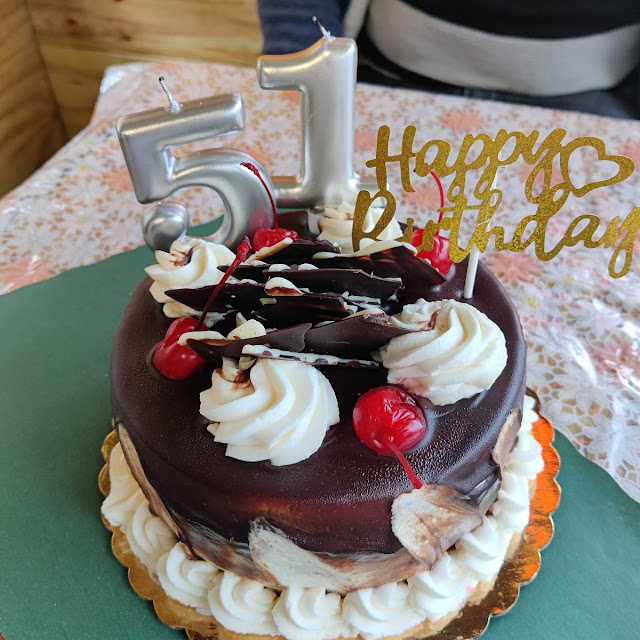 Chocolate Cherry Birthday Cake