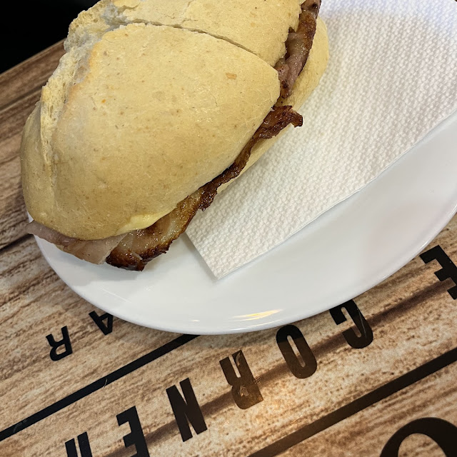 Pitufo de Bacon Y Queso