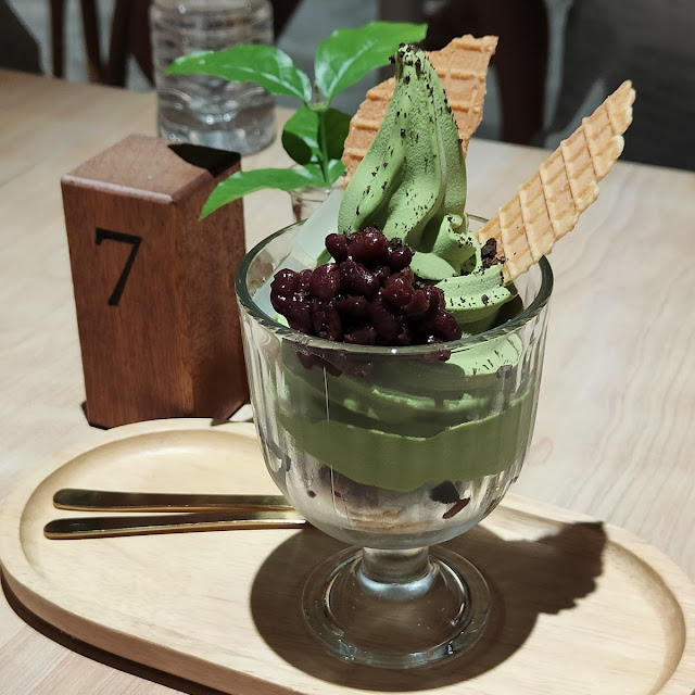 Matcha Red Bean Parfait