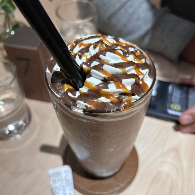 Chocolate Salted Caramel Milkshake