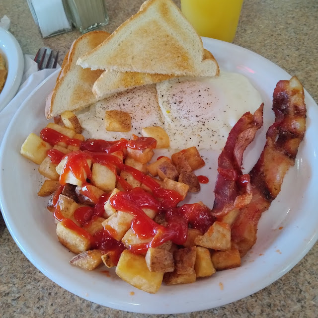 Eggs Bacon Home Fries