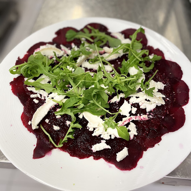 Carpaccio de Ternera Con Parmesano