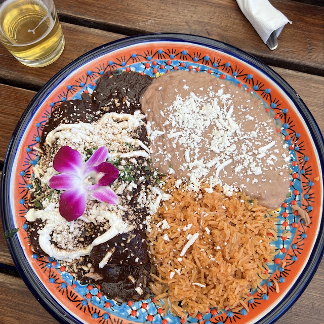 Vegan Soy Curl Mole Plate