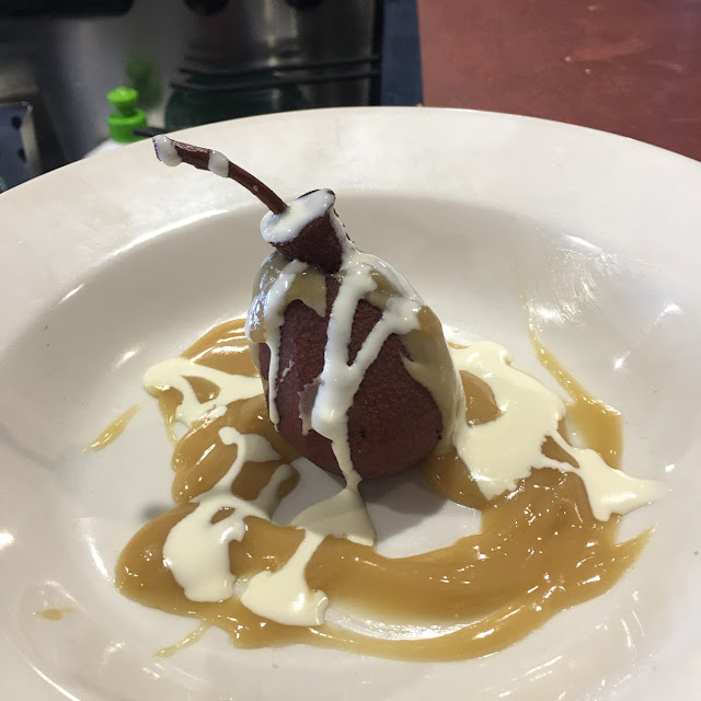 Poached Pear