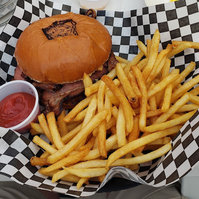 218 Burger and Fries